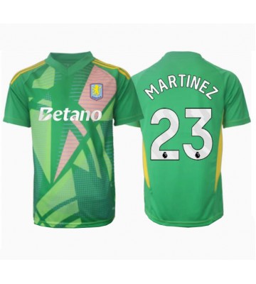 Aston Villa Emiliano Martinez #23 Målvakt Hemmatröja 2024-25 Kortärmad